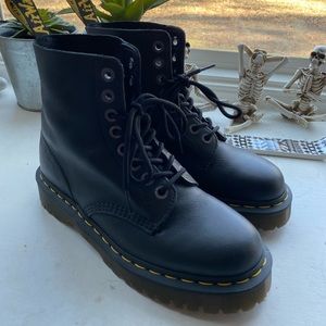 Dr Martens 1460 PASCAL BEX PISA LEATHER LACE UP BOOTS